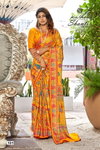 Shanti By Kashvi Bright Moss Foil Sarees Wholesalers In Delhi